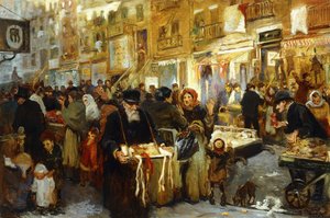 The Lower East Side, 1914 körül (olaj, vászon)