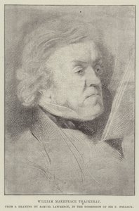 William Makepeace Thackeray alkotó: Samuel Lawrence