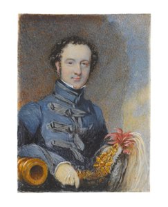 William Siborne kapitány, 1830 körül alkotó: Samuel Lover