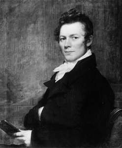 Férfi portréja, kb. 1820. alkotó: Samuel Lovett Waldo