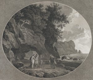A vihar, I. felvonás: Ferdinánd és Miranda, 1788.