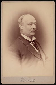 Portré J.H. Sims, 1876 és 1880 között.