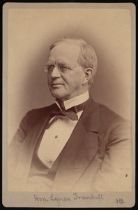 Lyman Trumbull portréja 1813-1896, 1877.