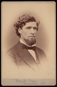 Howe tiszteletes portréja, 1876 és 1880 között. alkotó: Samuel Montague Fassett