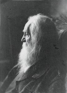 Walt Whitman Camdenben, N.J., kb. 1891. alkotó: Samuel Murray