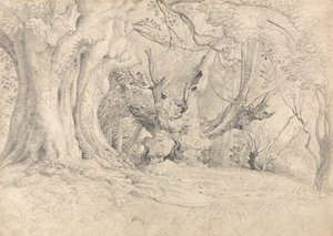 Ősi fák, Lullingstone Park alkotó: Samuel Palmer