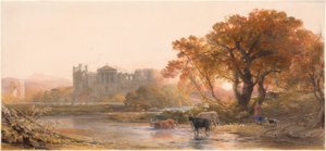 Este Olaszországban – az elhagyatott villa alkotó: Samuel Palmer