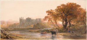 Este Olaszországban – az elhagyatott villa alkotó: Samuel Palmer