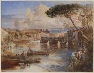 A törött híd, Róma alkotó: Samuel Palmer