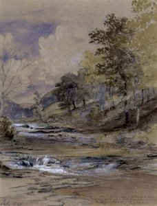 A Machwy folyón, Wales alkotó: Samuel Palmer