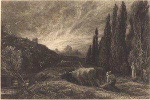 A korai szántó alkotó: Samuel Palmer