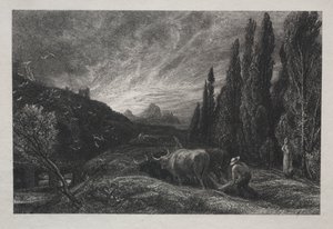 A korai szántó alkotó: Samuel Palmer