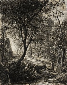A marhapásztor kunyhója alkotó: Samuel Palmer