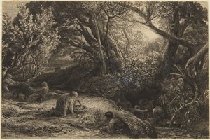 „Az élet reggele” alkotó: Samuel Palmer