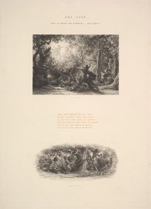 A szőlő, avagy dundi bakchus, 1880. alkotó: Samuel Palmer