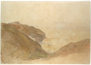Kilátás Clovellyre, Devon alkotó: Samuel Palmer