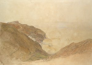 Kilátás Clovellyre, Devon, kb. 1848-49. alkotó: Samuel Palmer