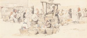Szabadtéri piac alkotó: Samuel Prout