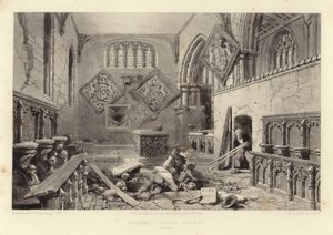 Arundel templom (litotint) alkotó: Samuel Prout