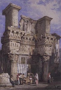 Nerva fóruma, Róma alkotó: Samuel Prout