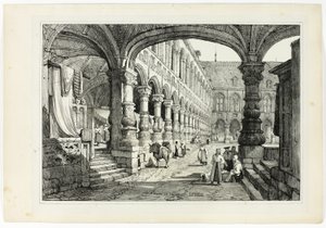Hercegi palota, Liege alkotó: Samuel Prout