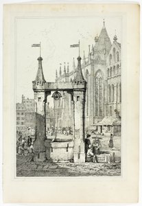 St Omer, Strasbourg, a Flandriában és Németországban készült vázlatok fakszimiléi alapján alkotó: Samuel Prout