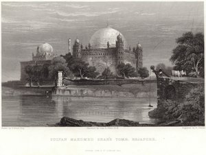 Mahomed Shah szultán sírja Beejapore-ban