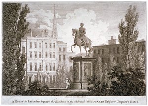 Leicester Square, Westminster, London, c1805
