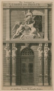 Coade és Sealy bejárata