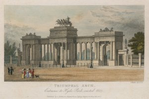 Diadalív, a londoni Hyde Park Corner bejárata, 1827-ben épült