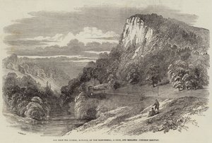A High Tor alagút, Matlock, a Manchester, Buxton és Midlands Junction vasútvonalon. alkotó: Samuel Read