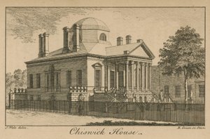 A Chiswick-ház általános képe alkotó: Samuel Wale