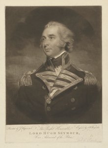 Lord Hugh Seymour admirális alkotó: Samuel William Reynolds