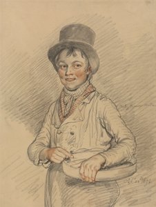 Egy fiú kosárral alkotó: Samuel de Wilde