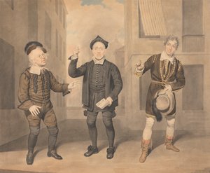 Jelenet egy színdarabból – három színész alkotó: Samuel de Wilde