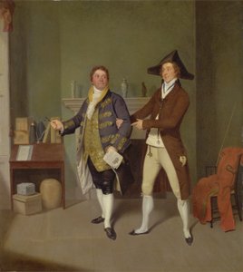 John Quick és John Fawcett a Thomas Moretons The Way to Get Married című filmben, 1796