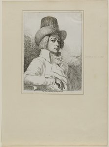 B. Reading, metsző portréja alkotó: Samuel de Wilde