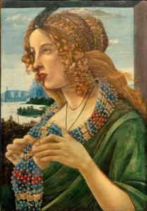 Allegorikus női portré (Simonetta Vespucci?) alkotó: Sandro Botticelli