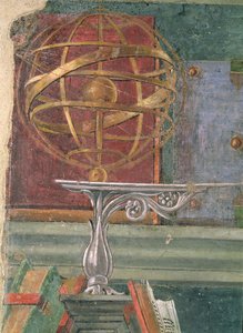 Részlet Szent Ágostontól az armilláris gömböt bemutató dolgozószobájában (lásd még: 44371) alkotó: Sandro Botticelli