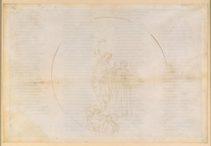 A Divina Commedia, Paradiso XIV. A negyedik bolygószféra (Napég): Salamon beszámol Danténak a test feltámadás utáni megdicsőüléséről; felrepülés a Mars szférájába; Krisztus látomása alkotó: Sandro Botticelli