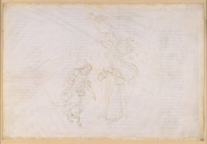 A Divina Commedia, Paradiso XXVII. Nyolcadik szféra (állandócsillagos ég): Péter elítélő beszédet tart a romlott pápaság ellen; felemelkedés a kristályégbe, a Primum Mobile-ba alkotó: Sandro Botticelli