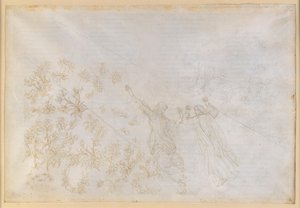 A Divina Commedia, Paradiso XXX. Az út az Empyreum felé: Dante és Beatrice a fényárban alkotó: Sandro Botticelli
