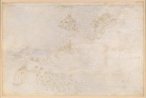 A Divina Commedia, Purgatórium IV. Előpurgatórium: a szigetgyűrű, az alaphegy és a középső övezet; a késlekedők felemelkedése és bűnbánata alkotó: Sandro Botticelli