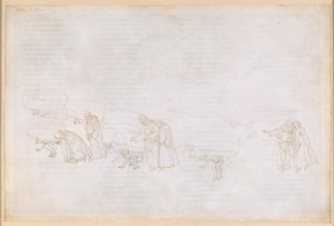 A Divina Commedia, Purgatórium XI. A Purgatórium első köre: a dicsőségre vágyó lovagok és művészek bűnbánata alkotó: Sandro Botticelli