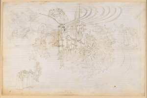 A Divina Commedia, Purgatórium XXIX. A földi paradicsom: az egyház diadala alkotó: Sandro Botticelli