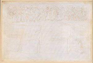 A Divina Commedia, Purgatórium XXV. Feljutás a Purgatórium hetedik körébe: tanítás az árnyak testiségéről; a kéjvágyók bűnbánata alkotó: Sandro Botticelli