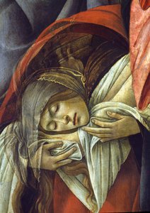 Siralom a halott Krisztus felett, Mária Magdolna részlete, 1490-1500 részlet a 44244-ből
