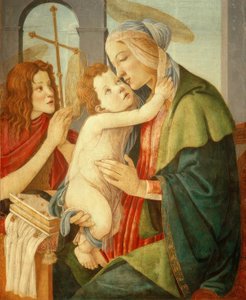 Madonna gyermekkel és a Johannesknabennel alkotó: Sandro Botticelli