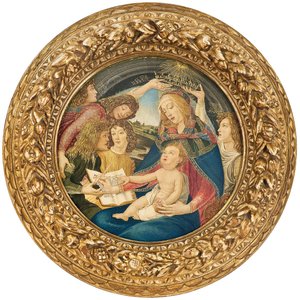 A Magnificat Madonnája, Ricciardo Meacci köre alkotó: Sandro Botticelli