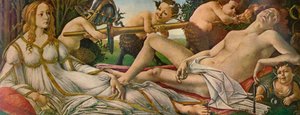 Mars és Vénusz, 1485, 1911 alkotó: Sandro Botticelli